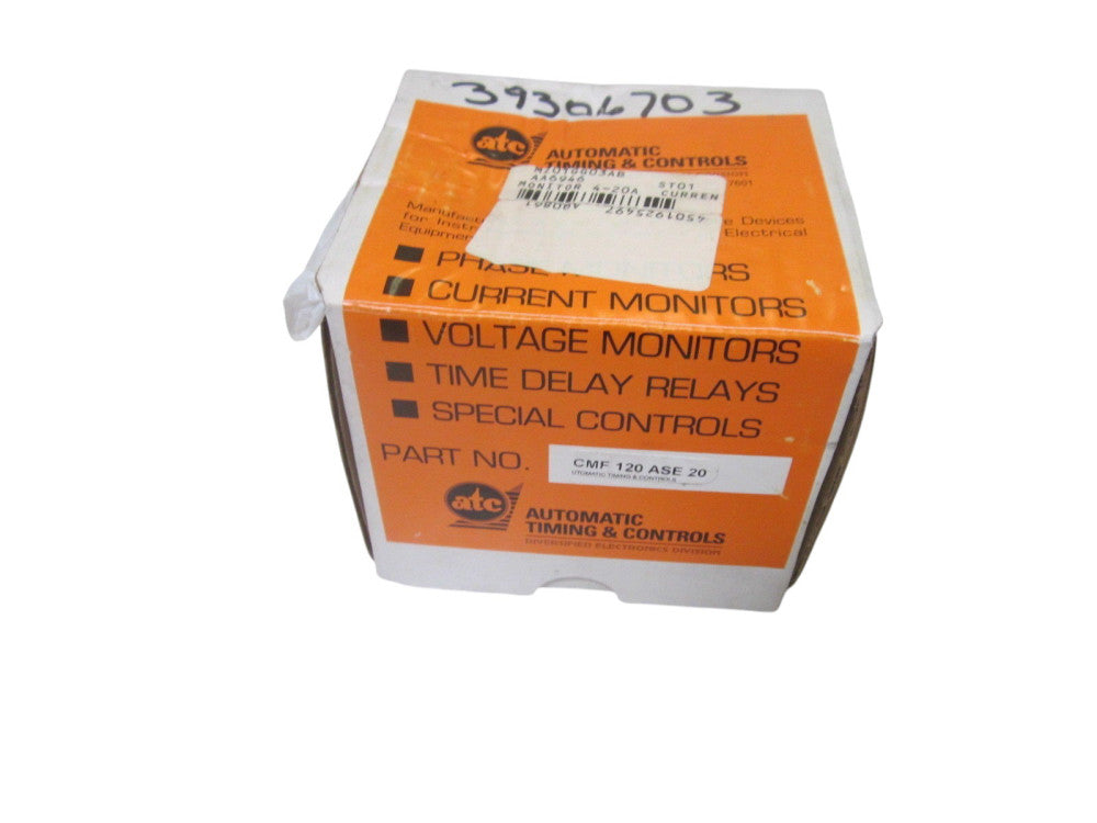 ATC CMF-120-ASE-20 120VAC CURRENT MONITOR NSMP