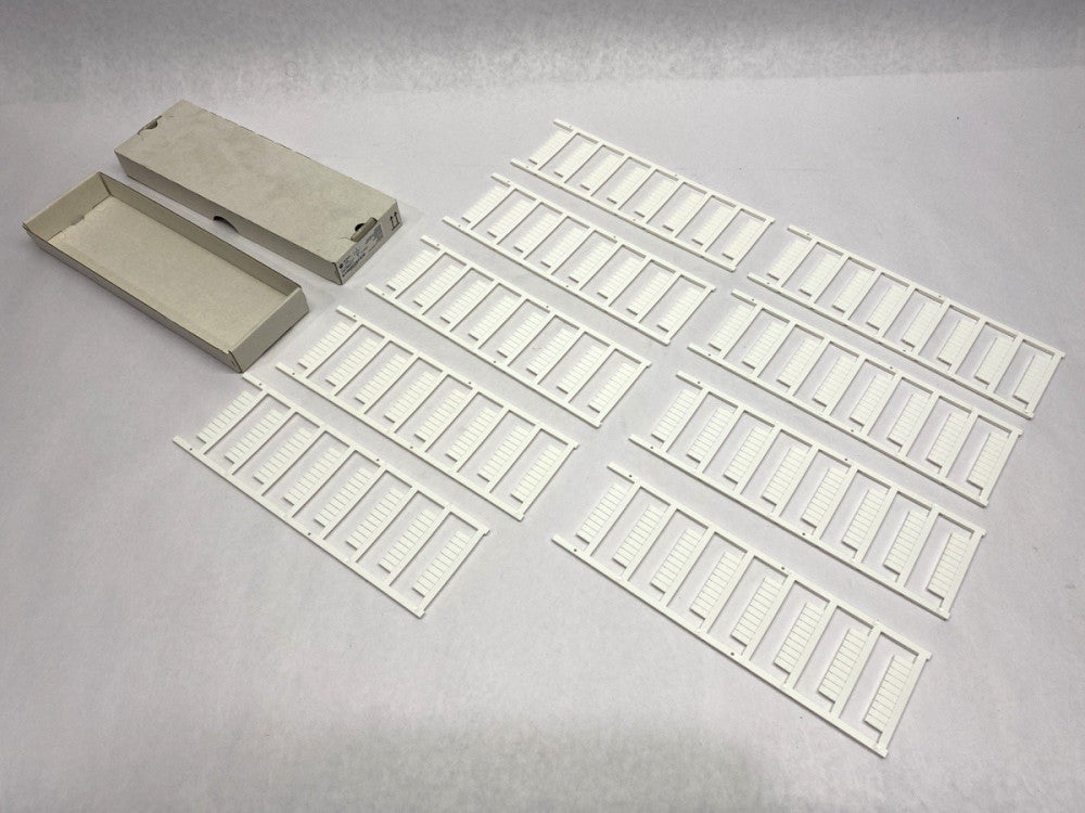 Allen Bradley 1492-MS5X12 Snap In Markers 5mm x 12mm Ser. A PACKAGE OF 9