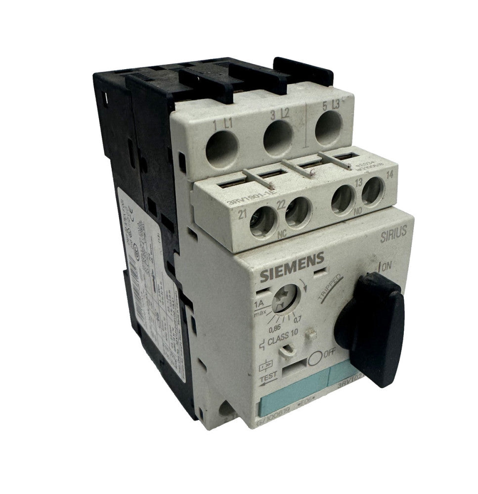 SIEMENS SIRIUS 3RV1021-0JA15  CIRCUIT BREAKER