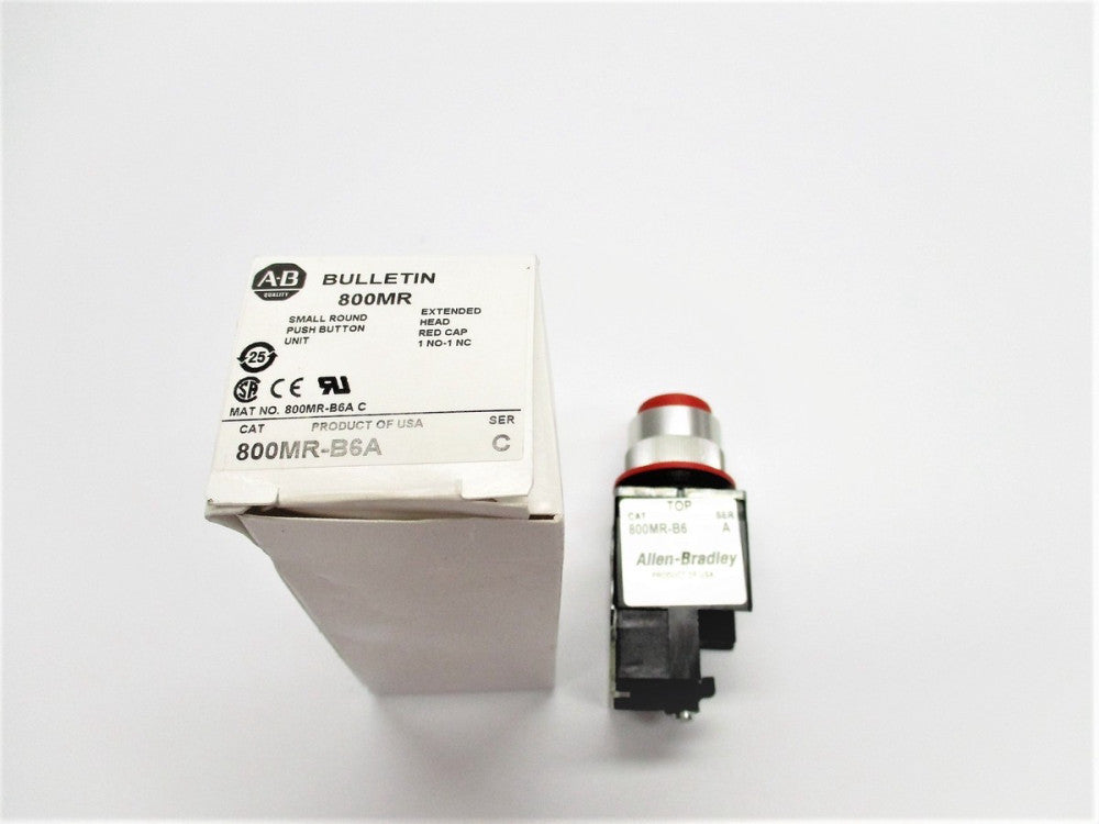 ALLEN BRADLEY 800MR-B6A SER. C (WH) NSMP