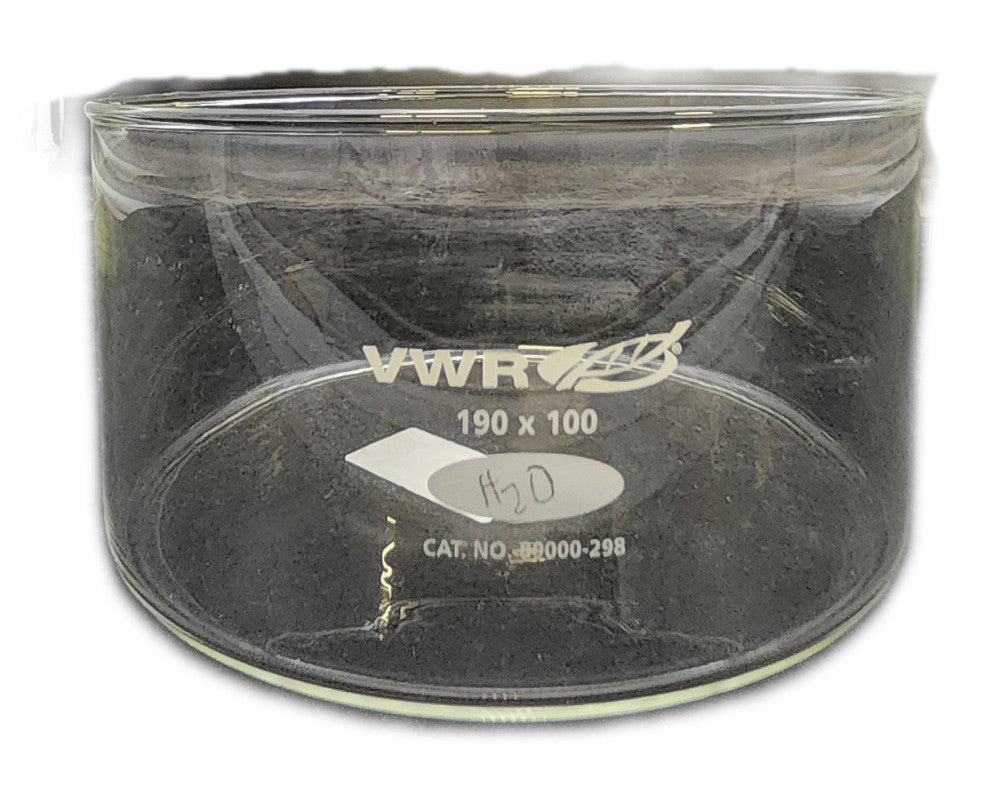 VWR 190x100mm Crystallizing Dish 89000-298 Lab Glassware 