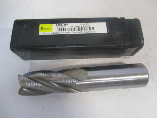 (724-2185) 3/4" x 1-5/8" x 3/4" x 3-3/4" OAL 4Fl Cobalt Roughing Square End Mill