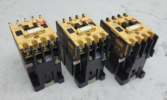3 Pack Allen-Bradley 100-A09ND3 Contactor Control Series B 120 Vac Coil Used