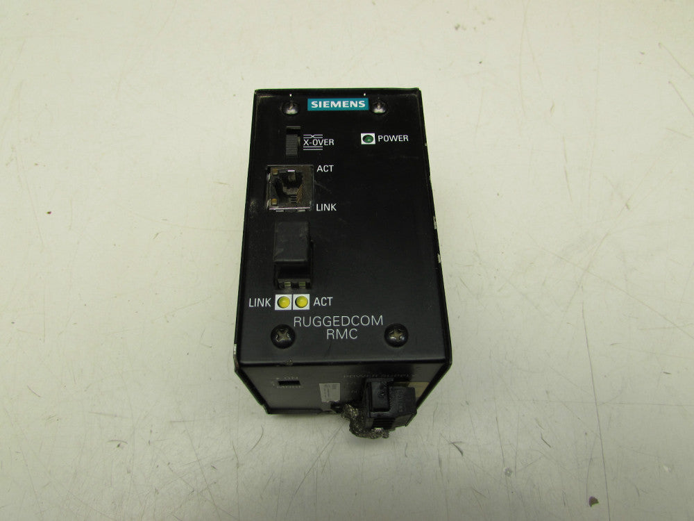 SIEMENS RUGGEDCOM RMC MEDIA CONVERTER 6GK6001-0AC02-0EA0 , MAKE OFFER!