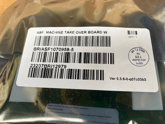 Control Board Circuit BRIASF1070958-5 |KM1260 (NEW)