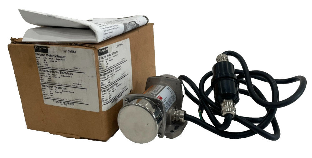 NEW DAYTON 1DYN6A ELECTRIC MOTOR VIBRATOR 115V 60HZ 0.8AMP