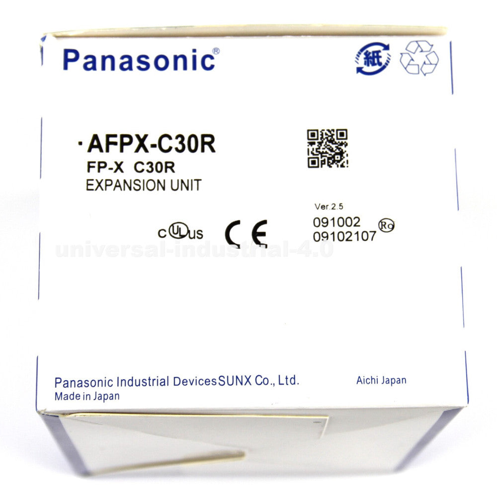 One Brand New Panasonic AFPX-C30R PLC Control Unit 100~240VAC 16 DC Inputs