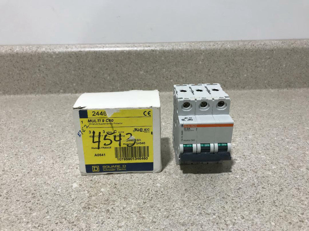 Merlin Gerin Multi9 C60 C3A 3A 3P NEW