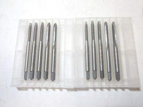 R & N (29653) 6-40 NF H-4 Plug Chamfer Spiral Pointed Taps - Lot of 10 