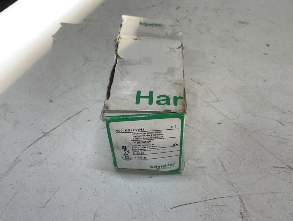 SCHNEIDER ELECTRIC 9001KS11K1H1 Selector Switch Harmony 9001K Metal Key Switch