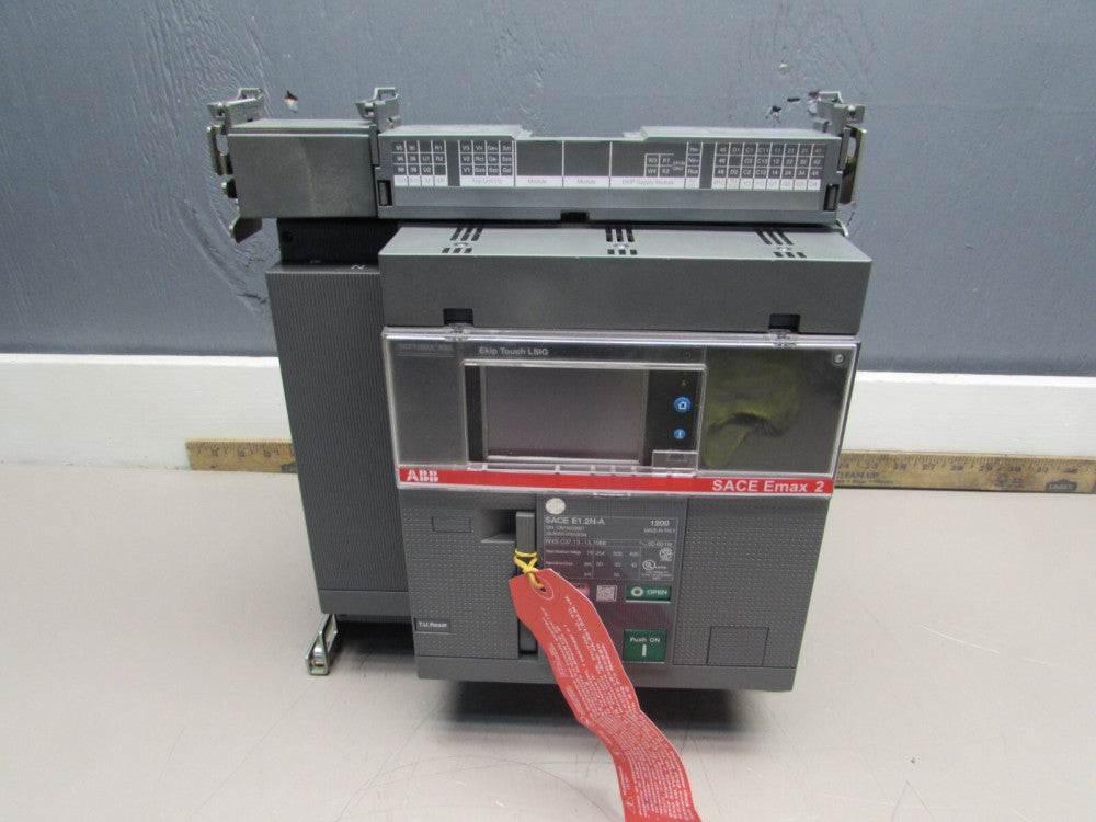 ABB SACE E1.2N-A , Emax-2 CIRCUIT BREAKER,w/Ekip TOUCH LSIG, 4 POLE/ 1200A/635V