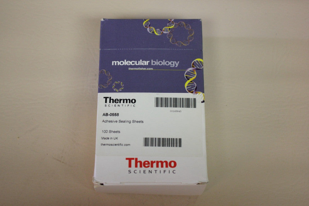 100 NEW THERMO SCIENTIFIC ADHESIVE SEALING SHEETS AB-0558
