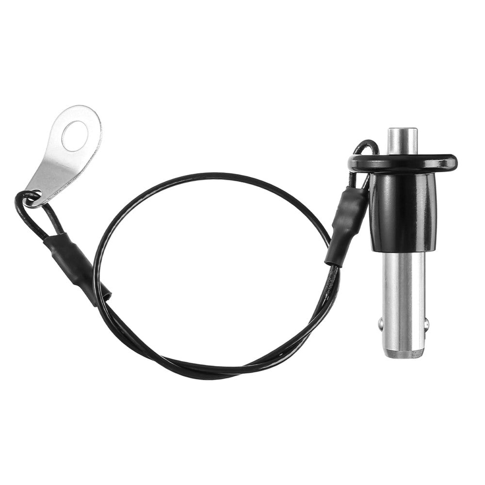 6mmx20mm Quick Release Pin 304 Stainless Steel Ball Lock with Lanyard Round