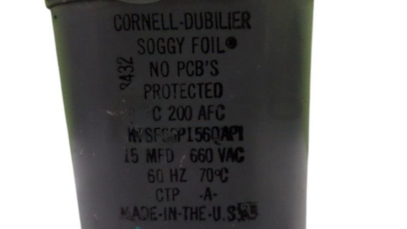 CORNELL-DUBILIER KTSF66P1560API CAPACITOR UNMP