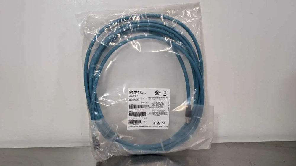 Siemens 6XV1830-3DH50 Profibus Connecting Cable AC M12-180/M12-180 5m