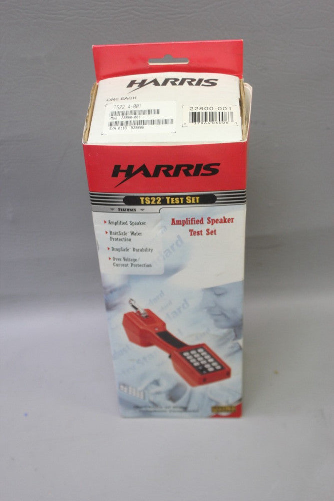 NEW HARRIS TS22 AMPLIFIER SPEAKER TEST SET TS22.4-001 22800-001