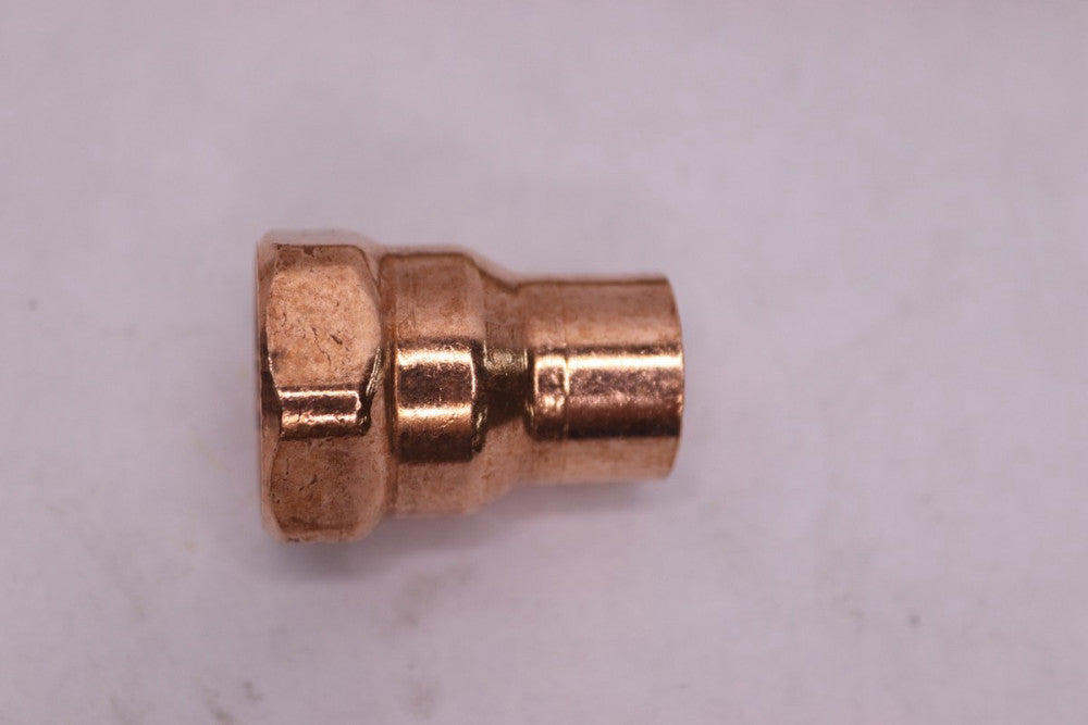 Nibco Female Adapter Fitting Copper 1/2" Pressure Cup x FIP 603