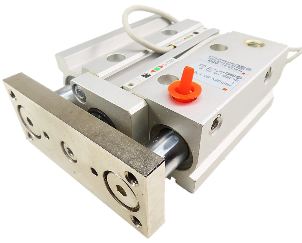 SMC MGPM25V-50-Y7BAL MGP Compact Guide Cylinder 25mm Bore 50mm Stroke NEW NO BOX