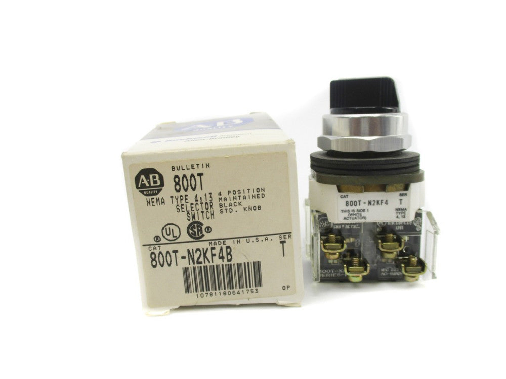 ALLEN BRADLEY 800T-N2KF4B SER. T (GY/BL) NSMP
