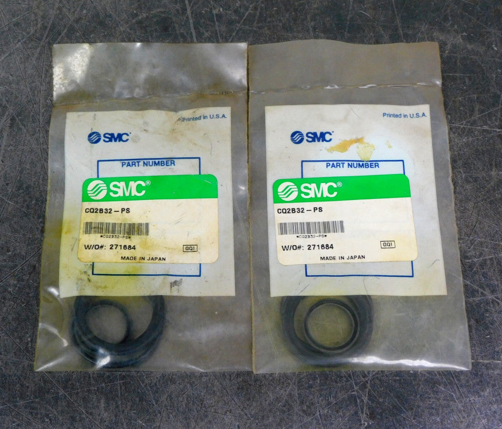 Lot of Two (2) SMC Sealing Kit CQ2B32-PS