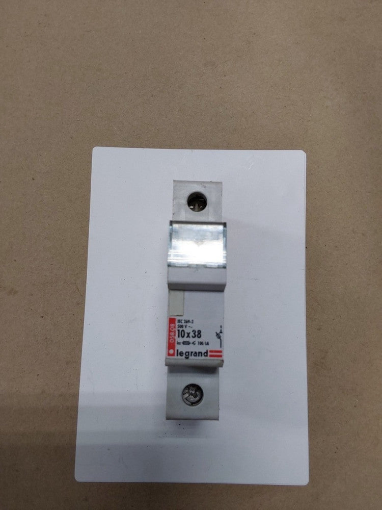 Legrand 05818 Fuse Carrier 500V 1P Plus N DIN Rail 10x38 mm Fuse Holder IEC269-2