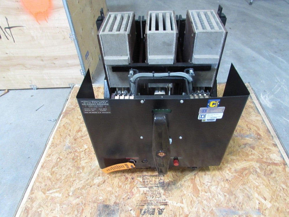 ALLIS CHALMERS LA-50A , AIR CIRCUIT BREAKER, 1600A / 600VAC /3P ,REMANUFACTURED 