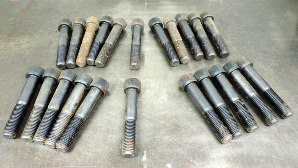 Unbrako 10136 Allen Bolt Socket Steampunk Welding Art  1-1/4" New  Lot of 22