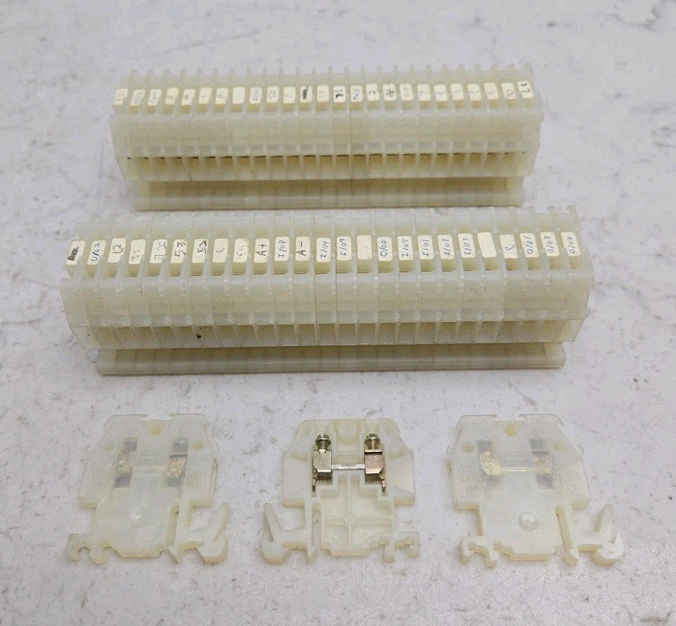 53 Pack Square D 9080 GM6 Feed Through Terminal Block 30a 600v Ser A Natural