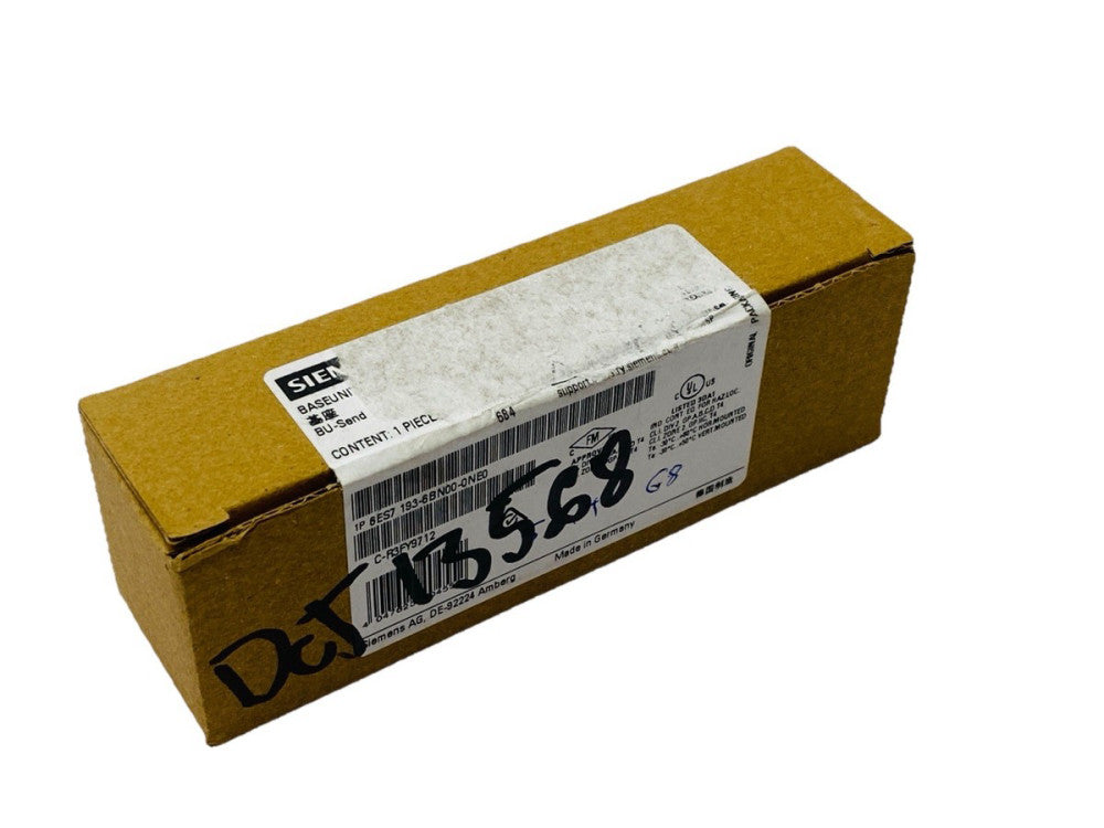 Siemens 6ES7 193-6BN00-0NE0 SIMATIC ET 200SP Base Unit BU-SEND