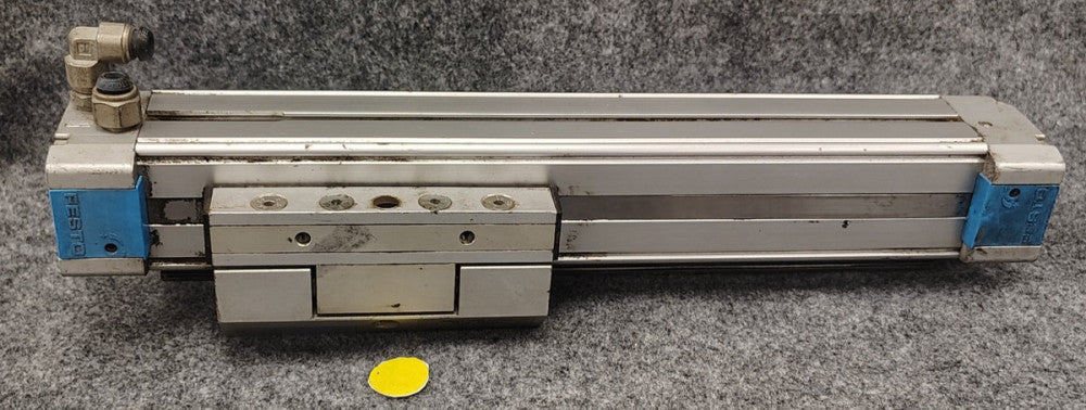 FESTO LINEAR ACTUATOR PMAX= 8 BAR/120 PSI DGPL-25-125-PPVA-KF B 13" OAL