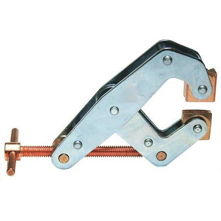 Kant-Twist K120t T-Clamp,12 In,7 Throat,6000 Lb,Zinc