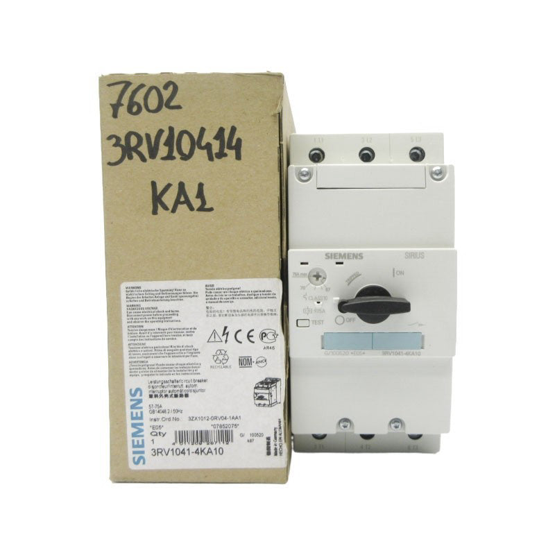 SIEMENS 3RV1041-4KA10 57-75A NSMP