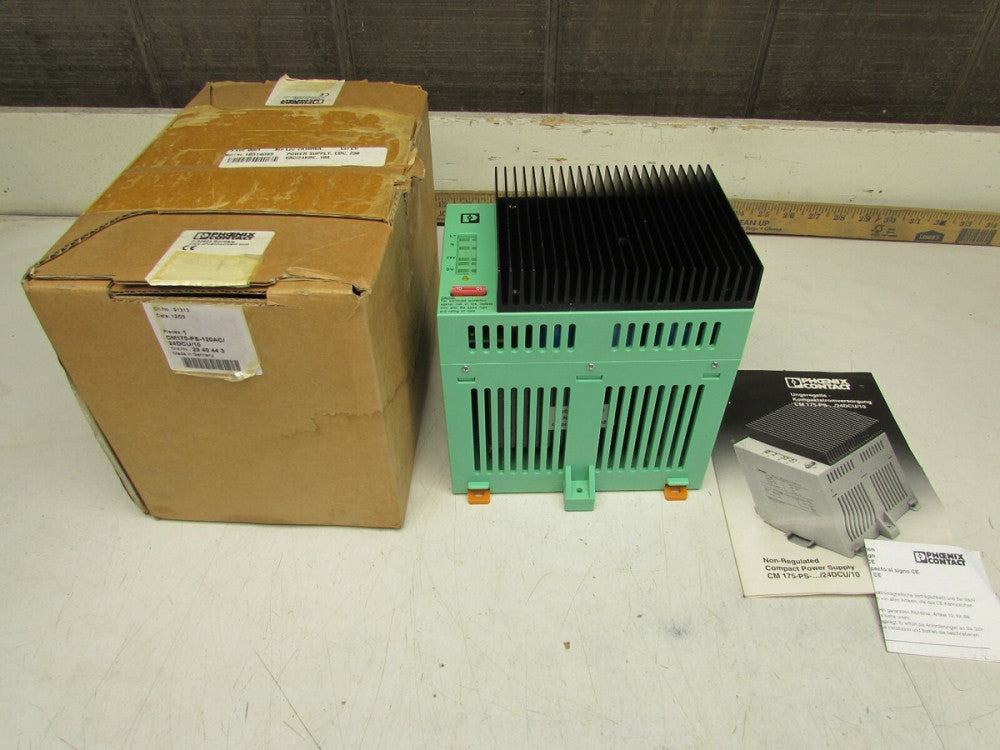 PHOENIX CONTACT CM175-PS-120AC/24DCU/10 , POWER SUPPLY, NIB! MAKE OFFER!