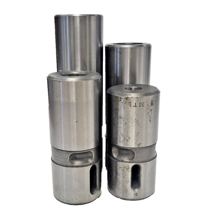 MORSE TAPER SOCKET TO STRAIGHT SHANK SET MT#1-MT#4 ***LOT OF 4***