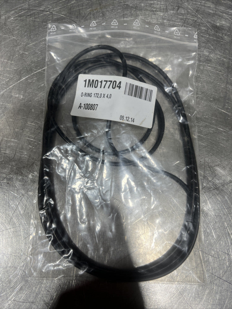 1M017704 O-Rings 172,0 X 4,0 A-100807 Set Of 4 Nos Surplus