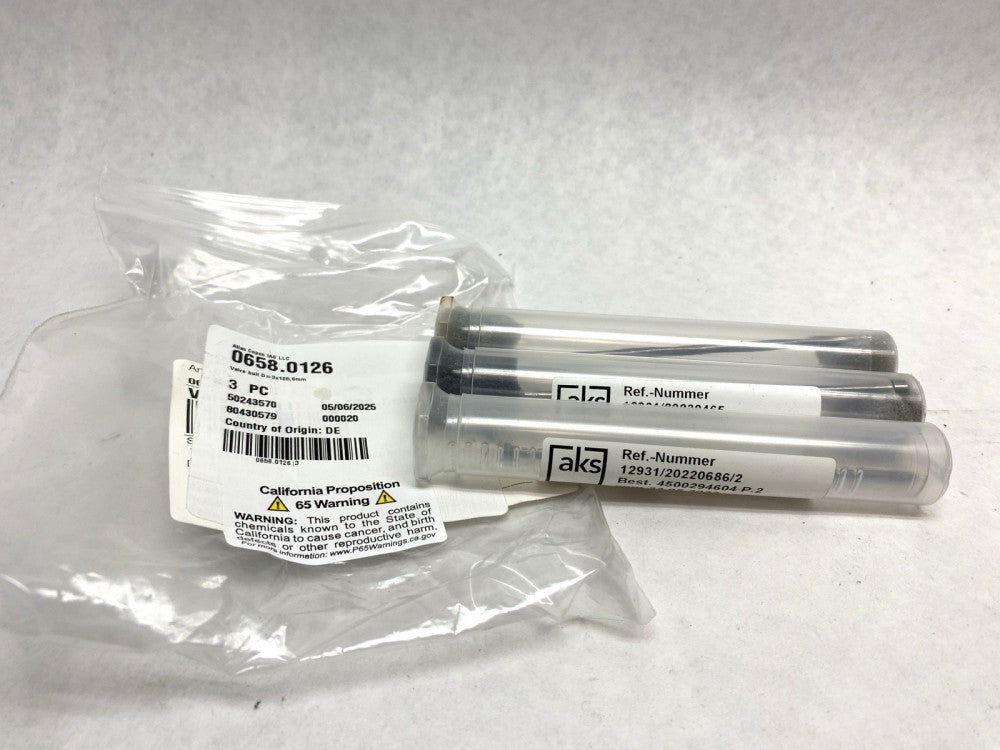 Atlas Copco 0658.0126 Valve Bolt D=3x105,6mm TC2002-A LOT OF 3