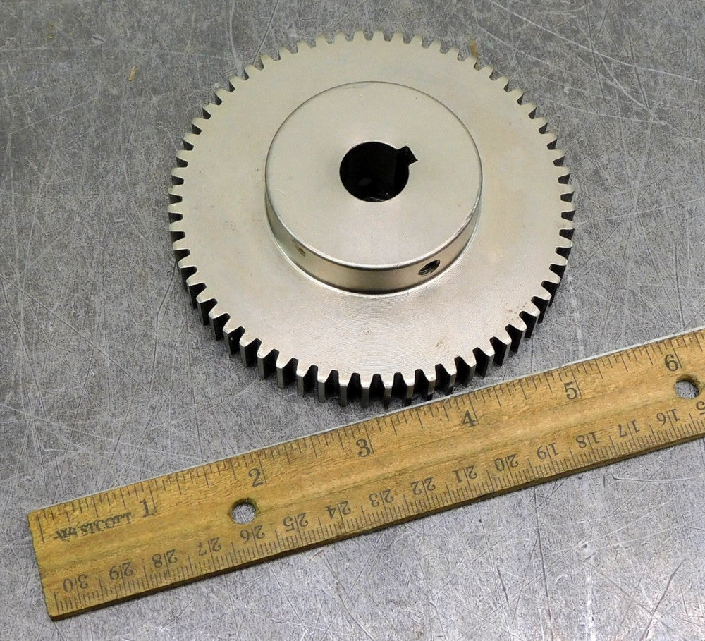 Martin S1660 14 1/2 Degree Steel Spur Gear 16 DP 1/2" Bore 60 Teeth