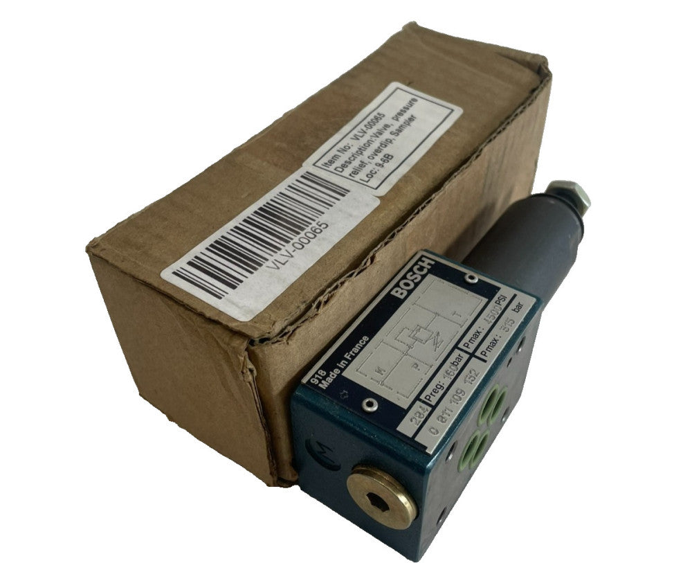 NEW BOSCH 0 811 109 132 PRESSURE RELIEF VALVE 0811109132