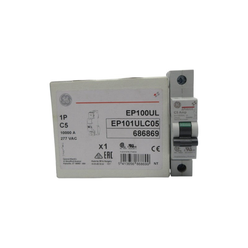GENERAL ELECTRIC EP101ULC05 277VAC 5A NSMP