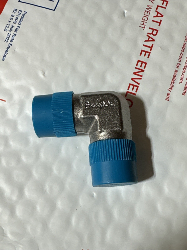 New Swagelok Stainless Steel 1/2" Male Elbow, 1/2 in. Male NPT, SS-8-ME