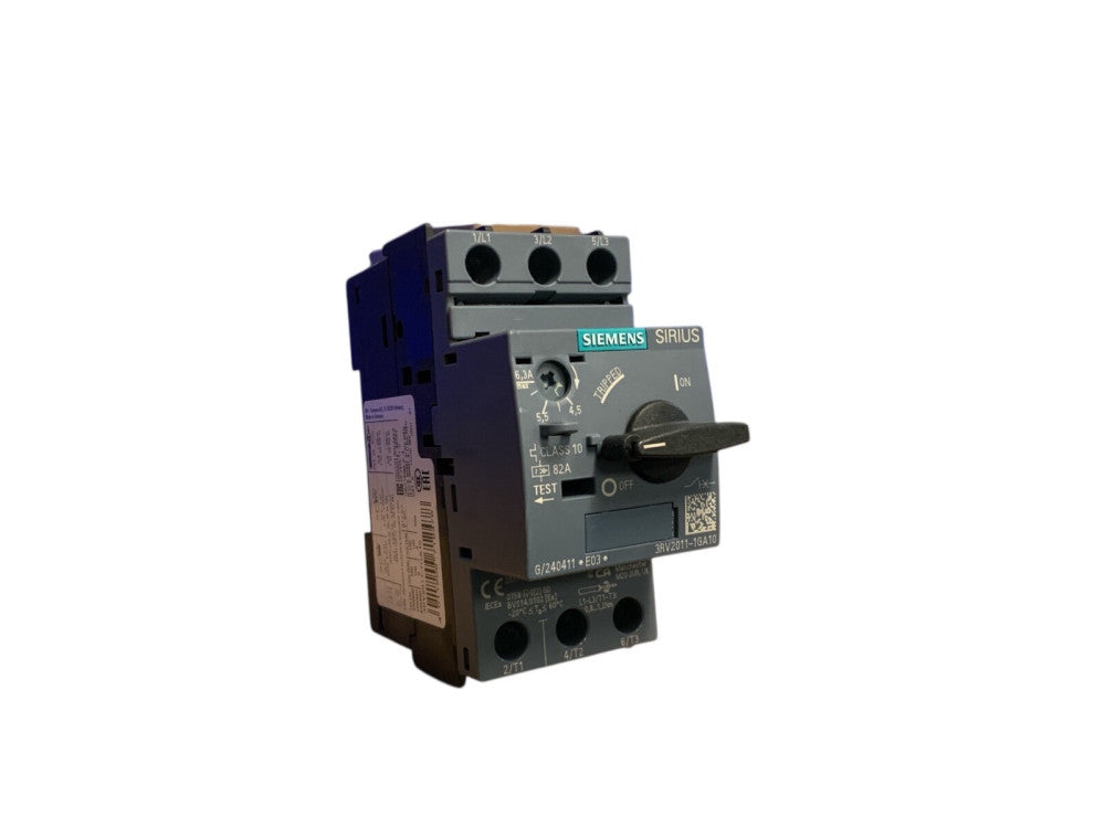 SIEMENS 3RV2011-1GA10 CIRCUIT BREAKER