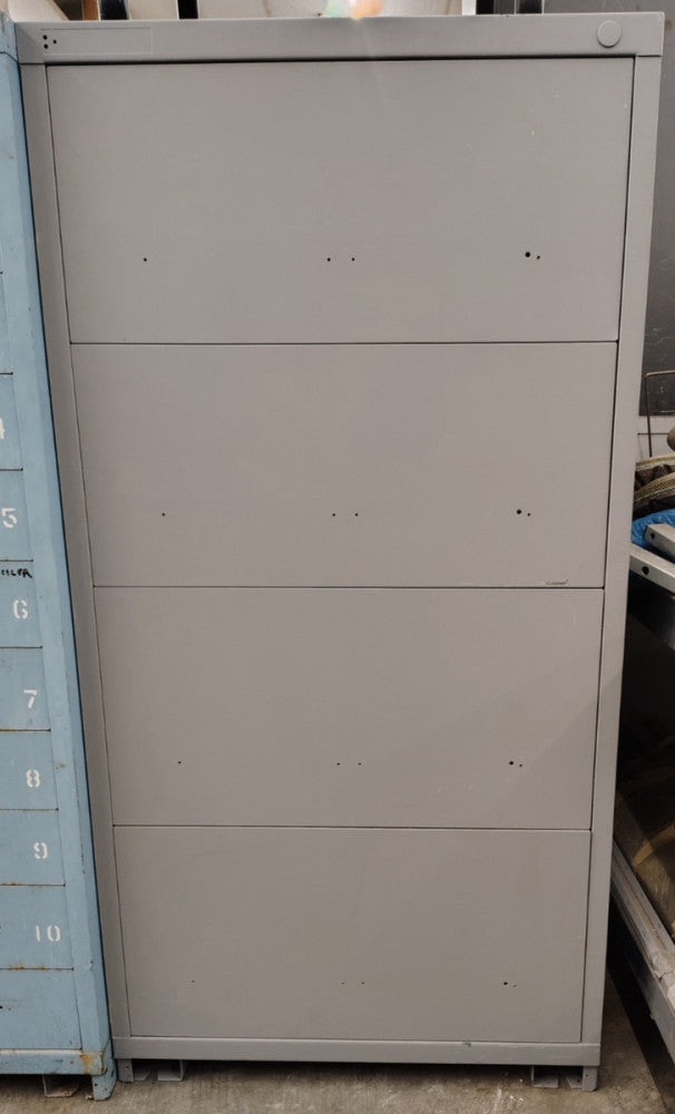 STANLEY VIDMAR 4 DRAWER 30" W STEEL TOOL CABINET