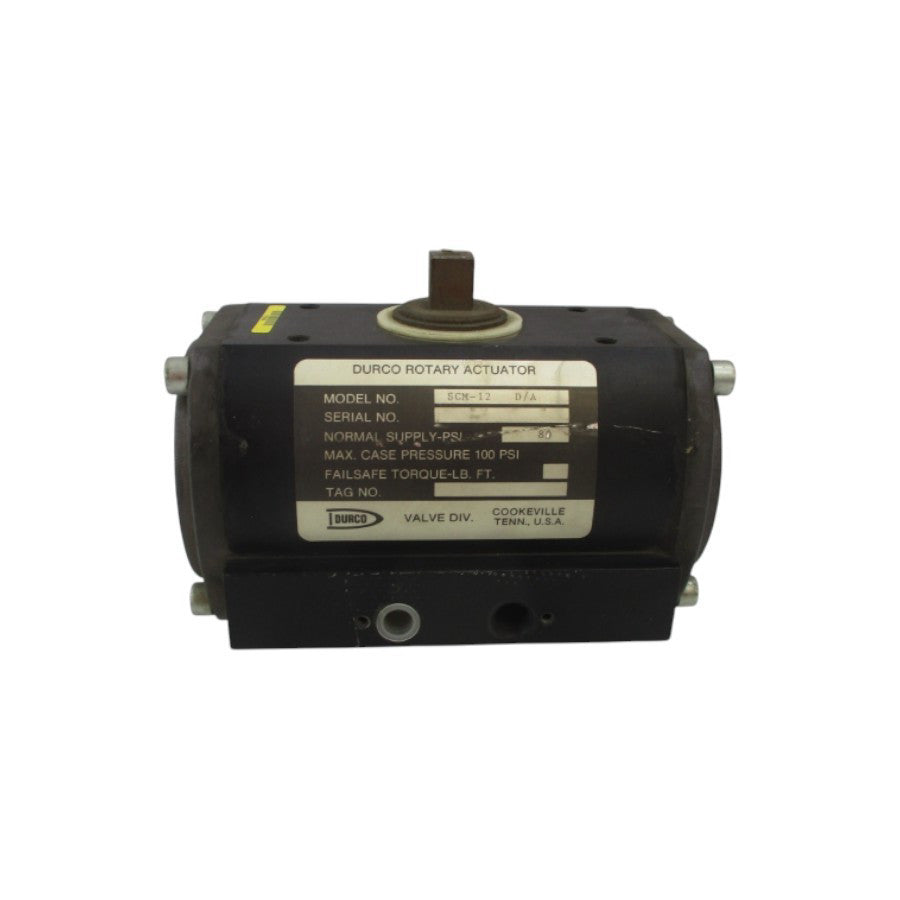 DURCO SCM-12 D/A 100PSI UNMP