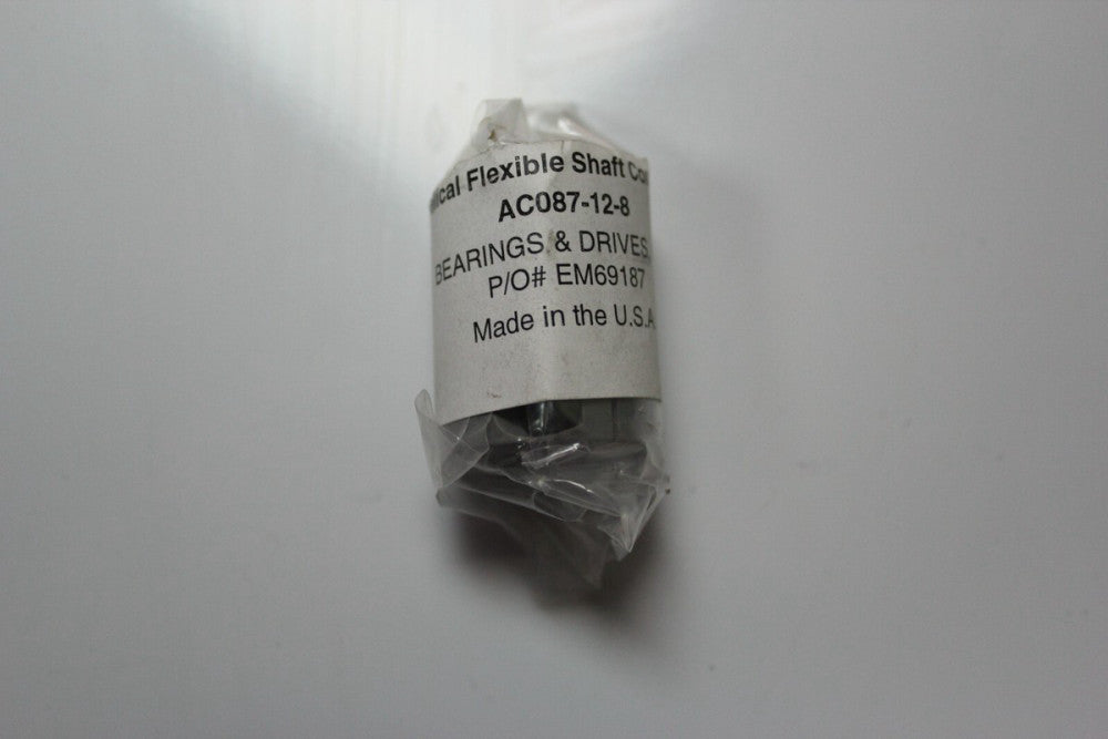 NEW HELICAL AC087-12-8 FLEXIBLE SHAFT COUPLING