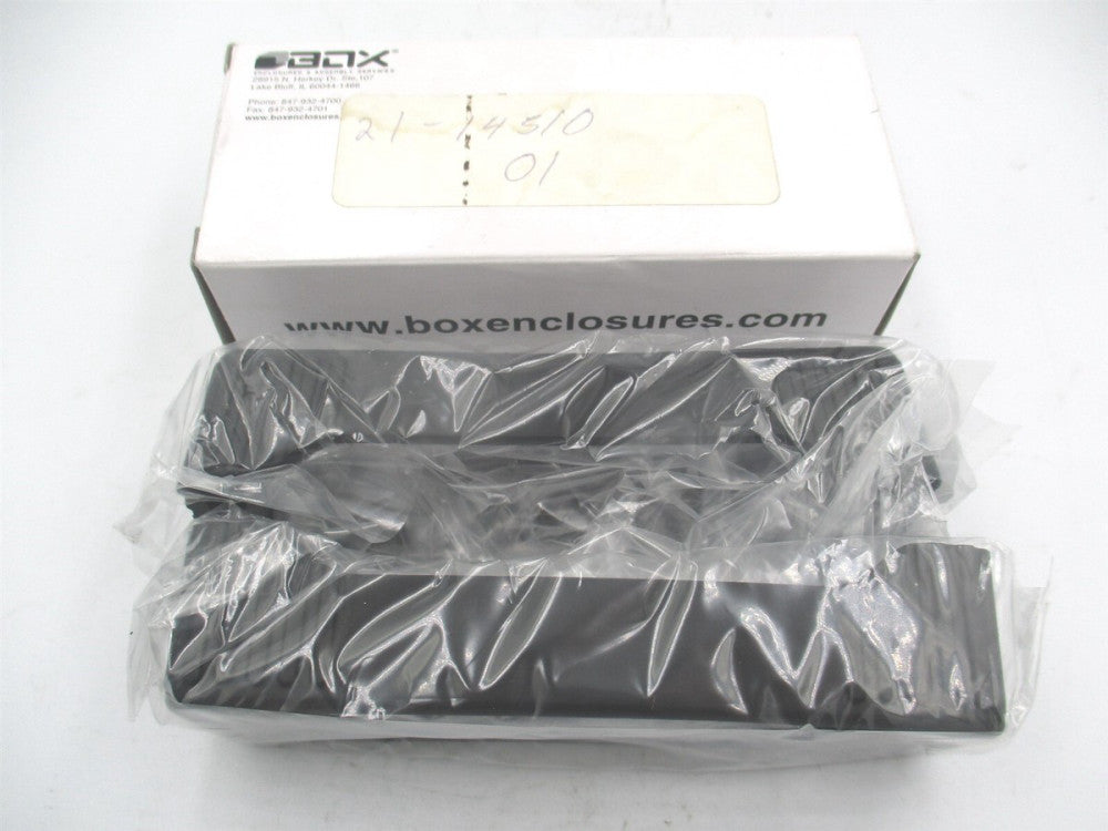 Box Enclosures (EC2-BK) 20mm x 35.98mm Black Rubber Protective End Cap 