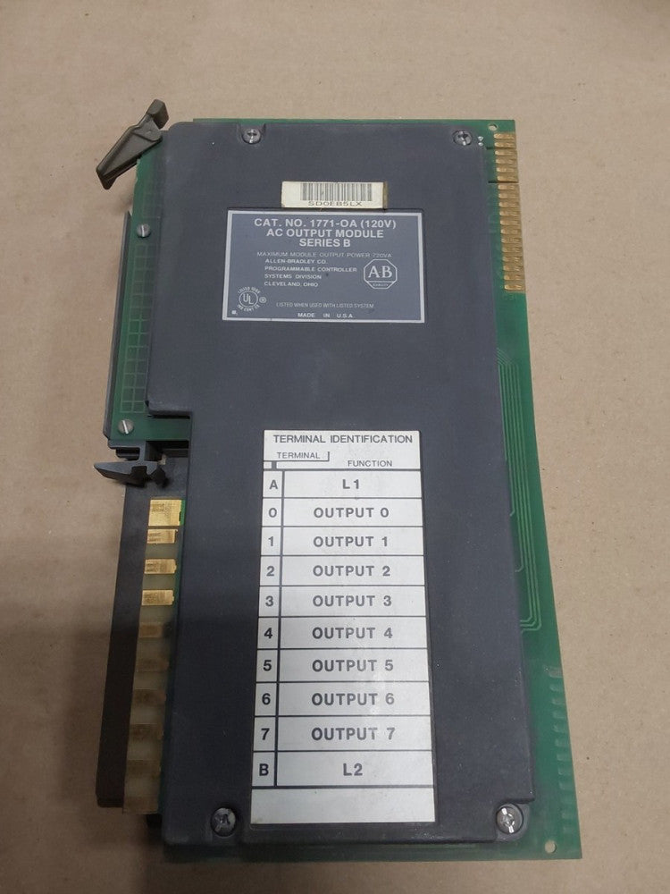 Allen Bradley 1771-OA AC Output Module Ser B 120V 