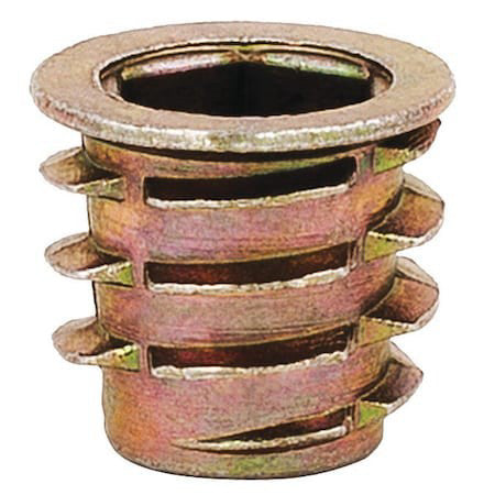 Zoro Select 908125-13-Pk25 Hex Drive Threaded Insert, M8-1.25 Int Thrd Sz,