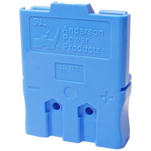 2pc ANDERSON POWER PRODUCTS SBS75GBLU-BK