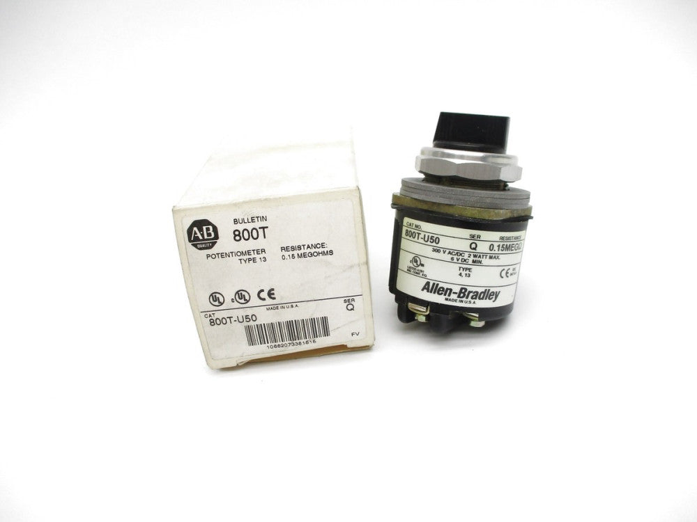 ALLEN BRADLEY 800T-U50 SER. Q (WH) NSMP