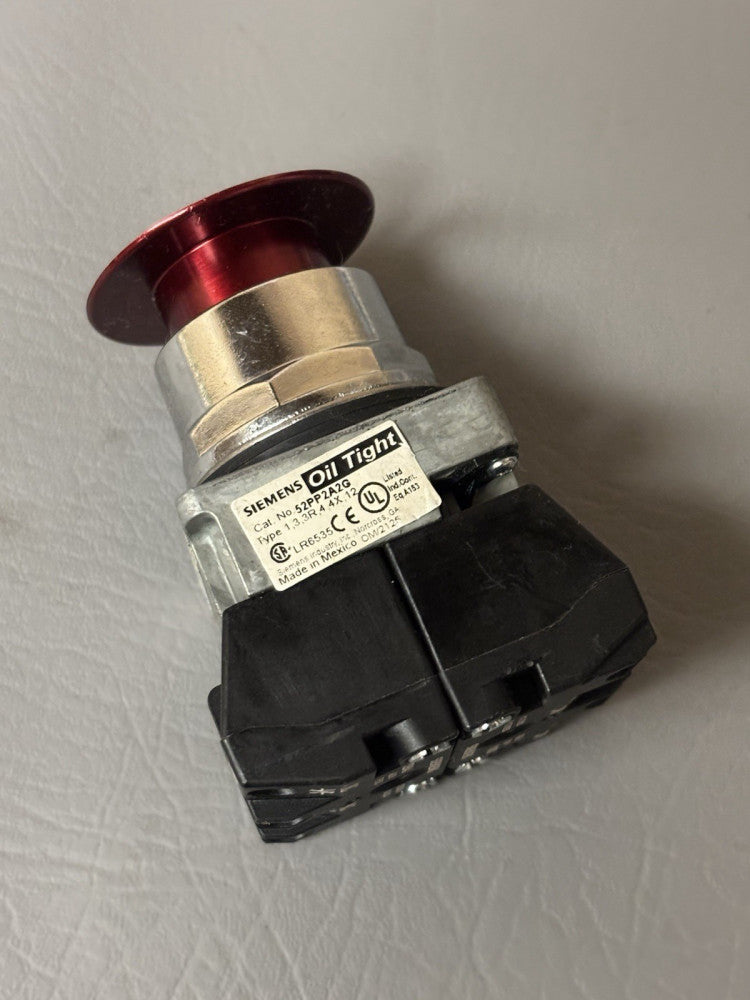 SIEMENS MUSHROOM HEAD PUSH-BUTTON 52PP2A2G